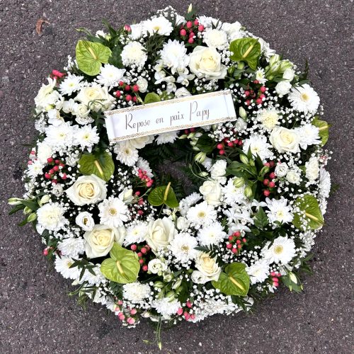 Couronne deuil n°10